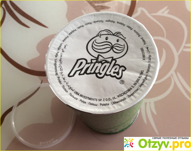 Чипсы Pringles сметана и лук фото2