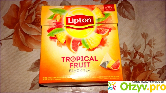 Чай черный Lipton Tropical Fruit фото3