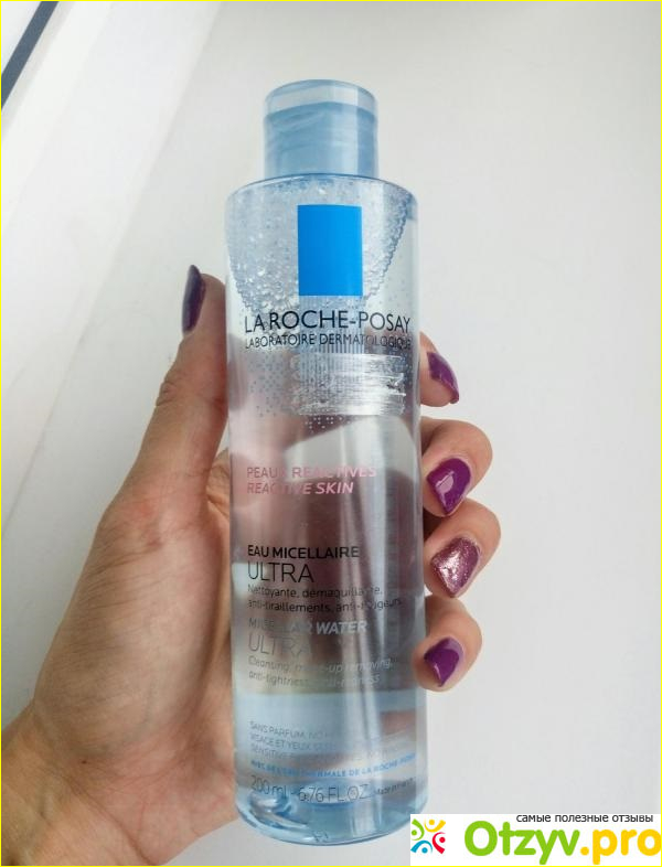 Мицеллярная вода La Roche-Posay Ultra reactive фото4