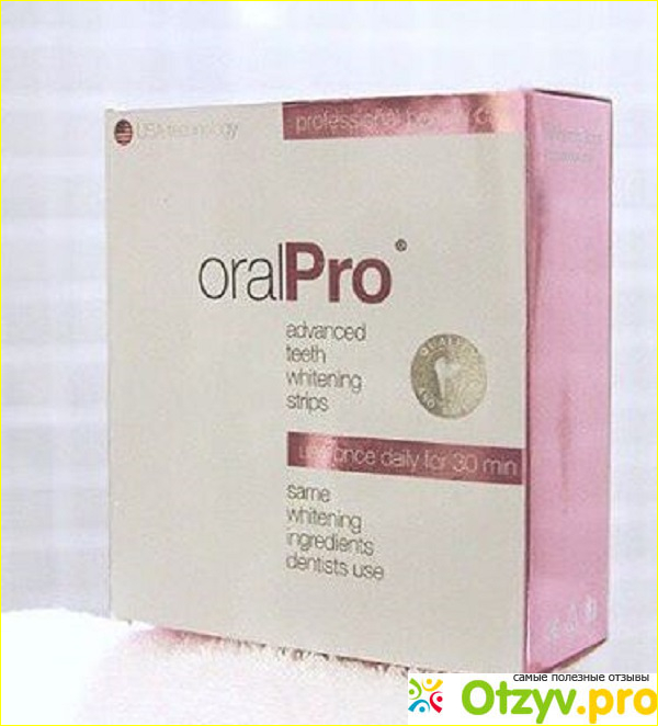 Инструкция применения Oral pro отбеливающие полоски