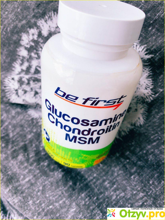 Отзыв о Be First Glucosamine Chondroitin MSM 90 таблеток