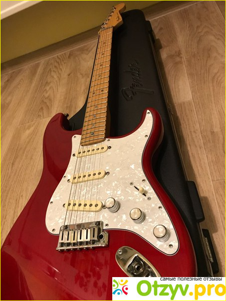 Электрогитара Fender American deluxe stratocaster (2000г) фото1