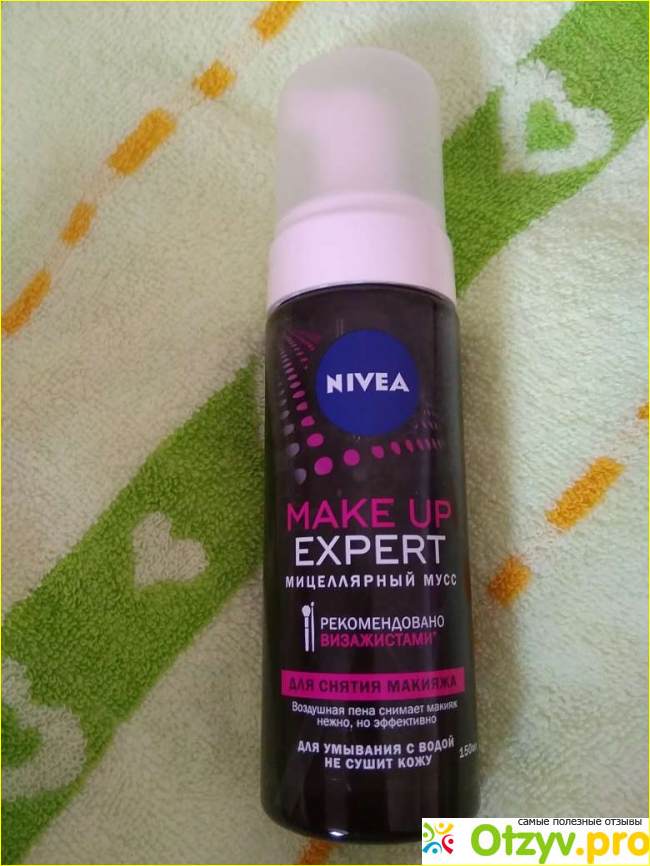 Отзыв о Мицеллярный мусс Nivea Make-Up Expert