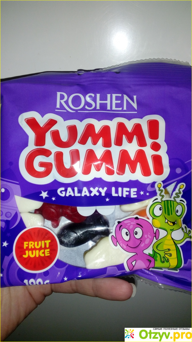 Отзыв о Желейные конфеты Roshen "Yummi Gummi Galaxy Life"