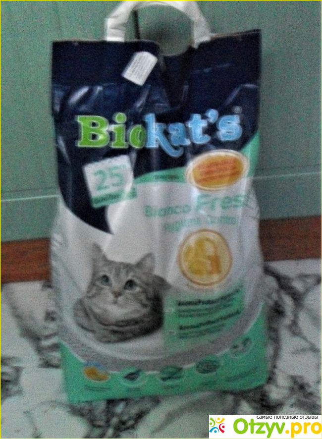 Отзыв о Наполнитель для кошачьего туалета Biokat's Bianco Fresh Hygiene Control