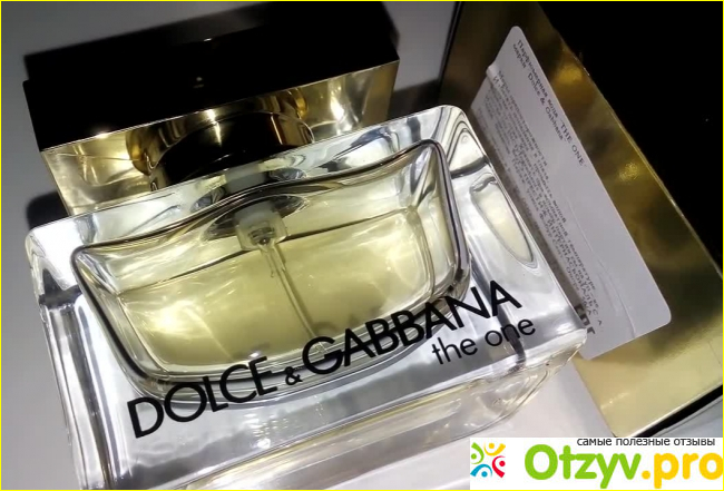 Отзыв о Dolce gabbana the one