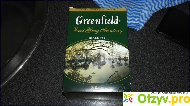 Отзыв о Черный чай Greenfield Earl Grey Fantasy