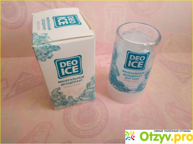 Отзыв о Натуральный дезодорант-кристалл Део Айс DEO ICE