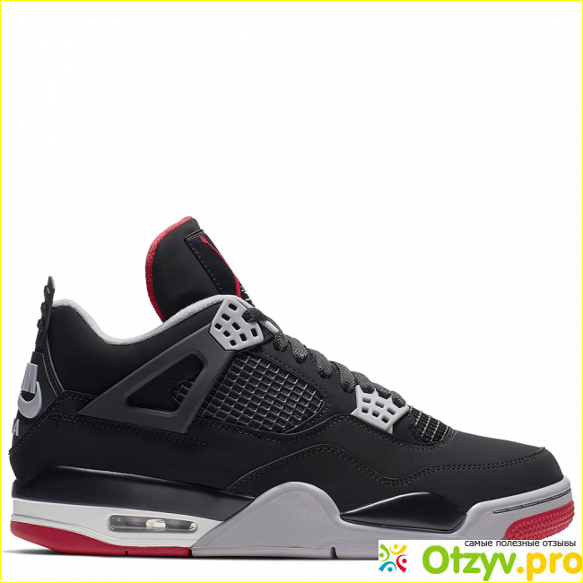 Описание модели кроссовок Nike jordan 4