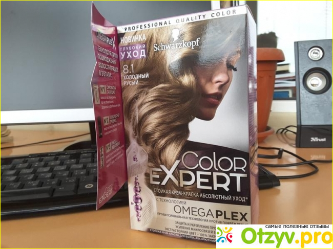 Отзыв о Краска Schwarzkopf Color Exspert Холодный русый 8.1