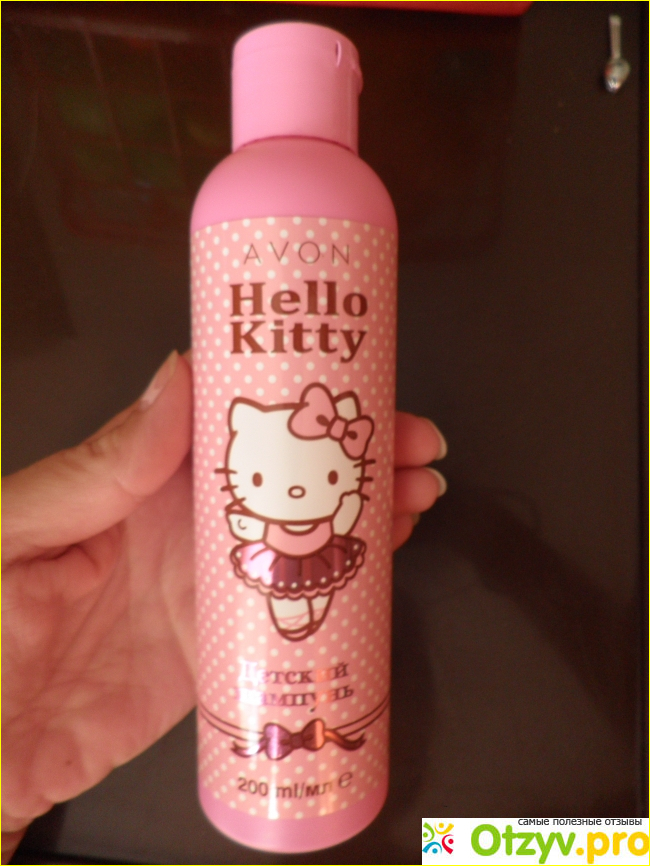 Отзыв о Детский шампунь для волос Avon Hello Kitty