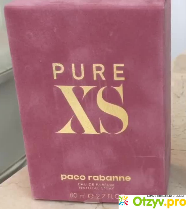 Отзыв о Парфюмерная вода Pure XS Paco Rabanne