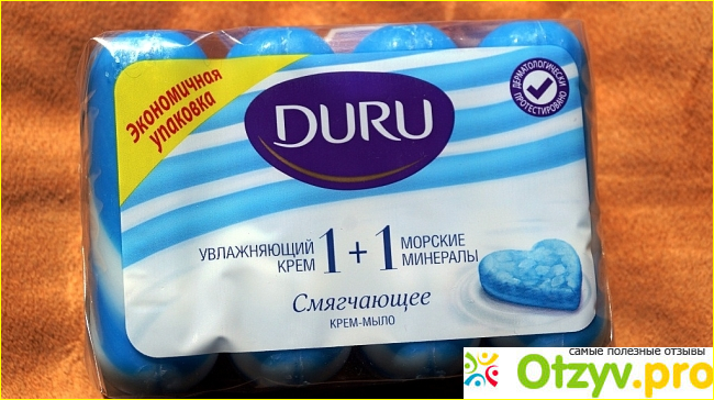 Отзыв о Мыло Duru увлажняющий крем плюс морские минералы