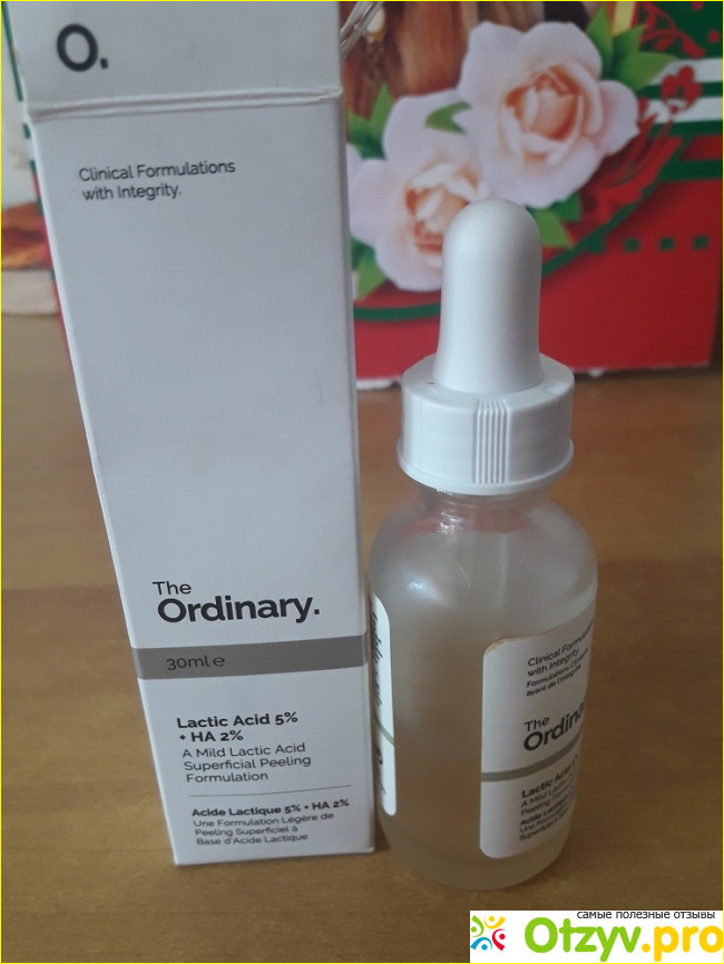 Сыворотка с молочной кислотой The Ordinary Lactic Acid 5% + HA 2% фото1