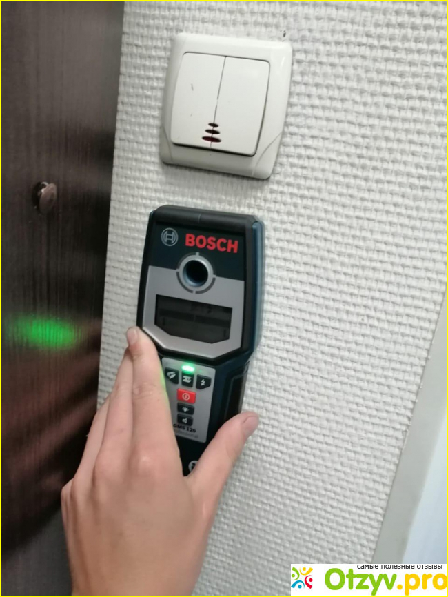 Отзыв о Детектор Bosch gms 120