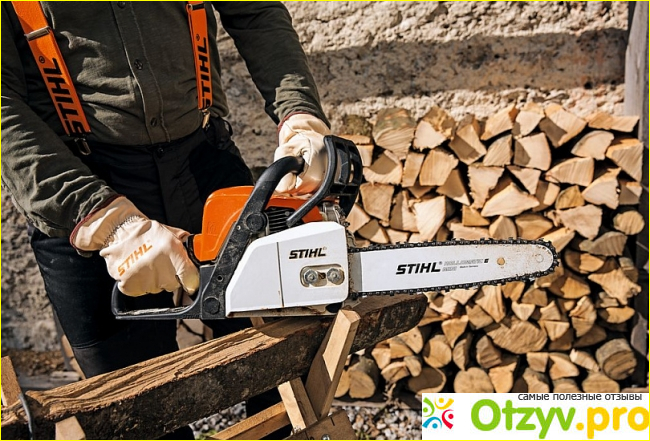 Отзыв о Бензопила цепная бензиновая STIHL MS 180