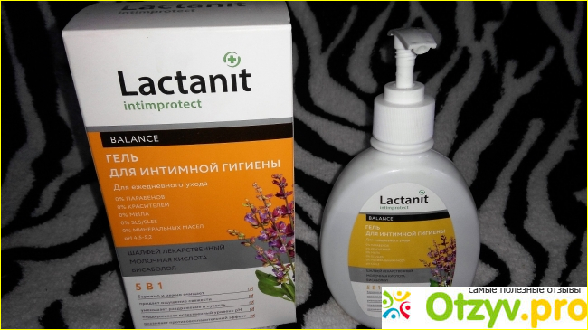 Отзыв о Гель для интимной гигиены Lactanit Balance