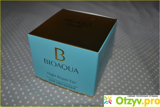 Отзыв о Ночной крем для век и кожи вокруг глаз BIOAQUA