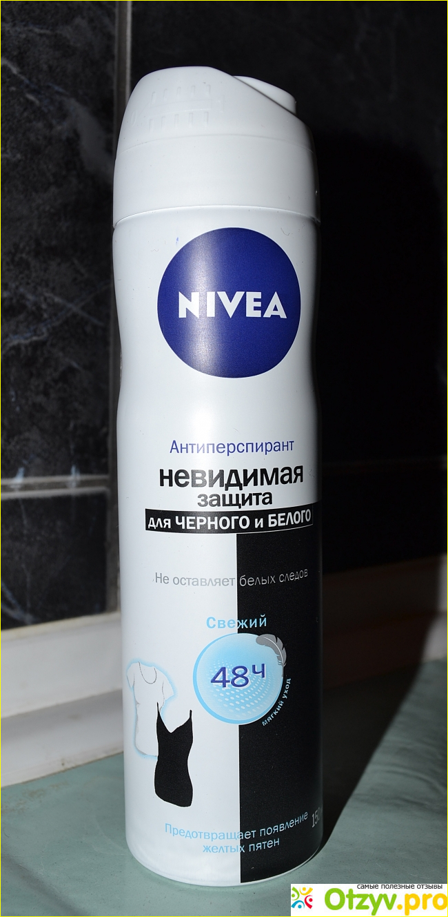 Отзыв о Антиперспирант NIVEA Невидимая защита для черного и для белого