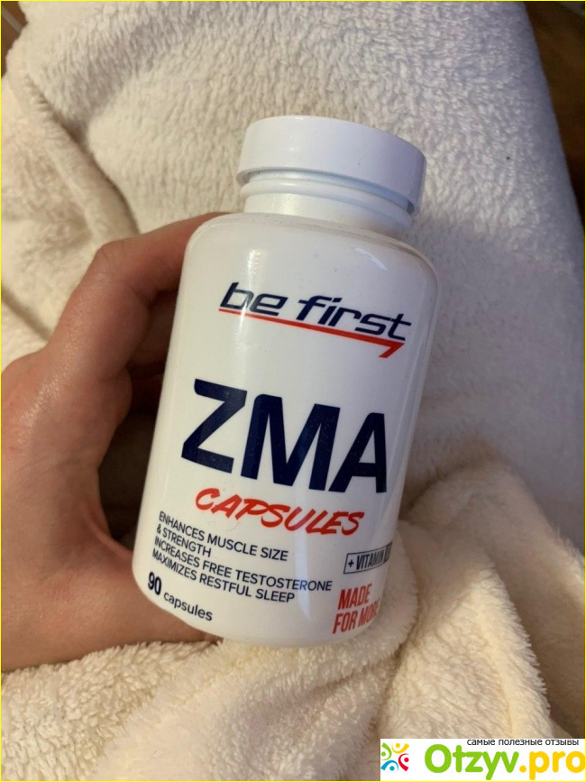 Отзыв о Be First ZMA + vitamin D3 90 капсул