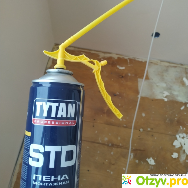 Отзыв о Пена монтажная Titan Professional STD