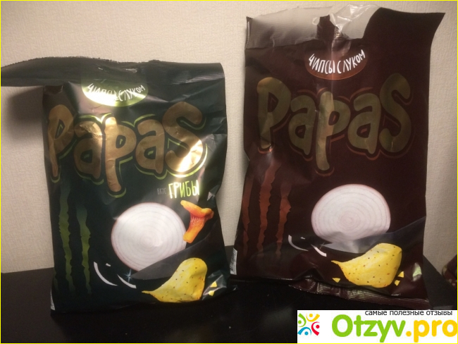 Отзыв о Papas картофельные чипсы с луком