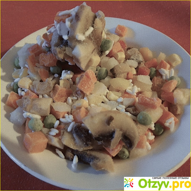 Овощи для жарки с шампиньонами от “Зеленая грядка” фото2