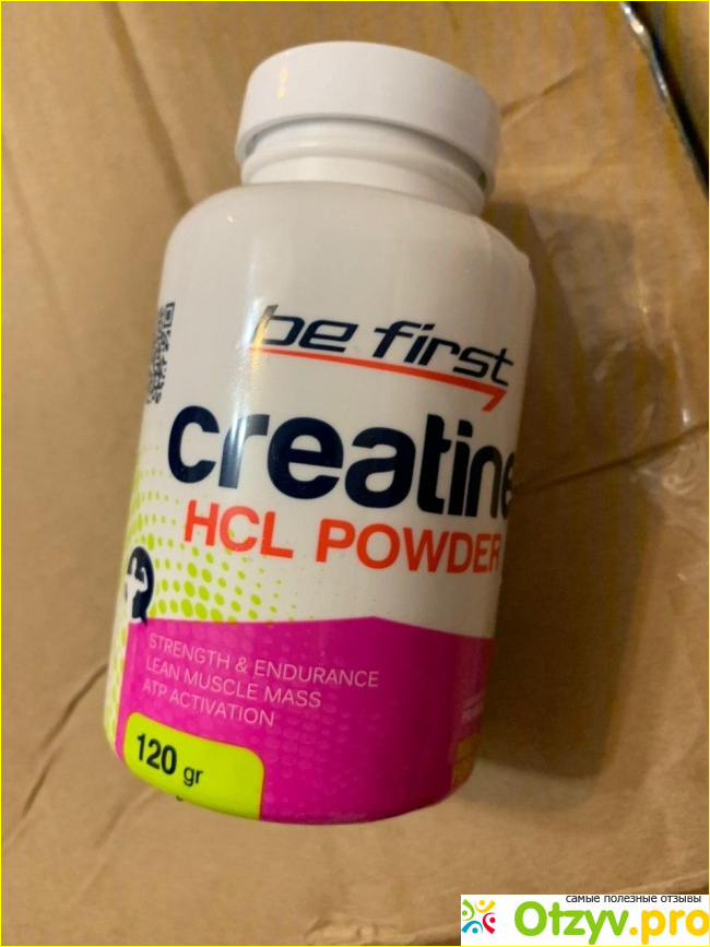 Отзыв о Be First Creatine HCL powder 120 гр, без вкуса