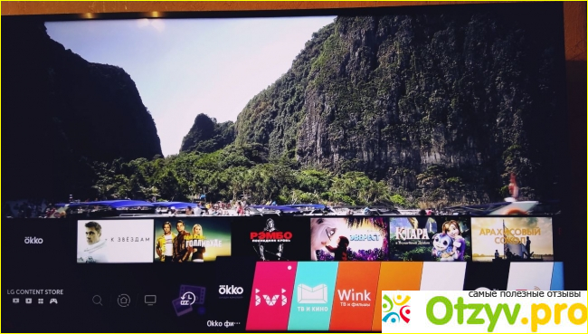 Отзыв на телевизор LED LG 55UM7400.
