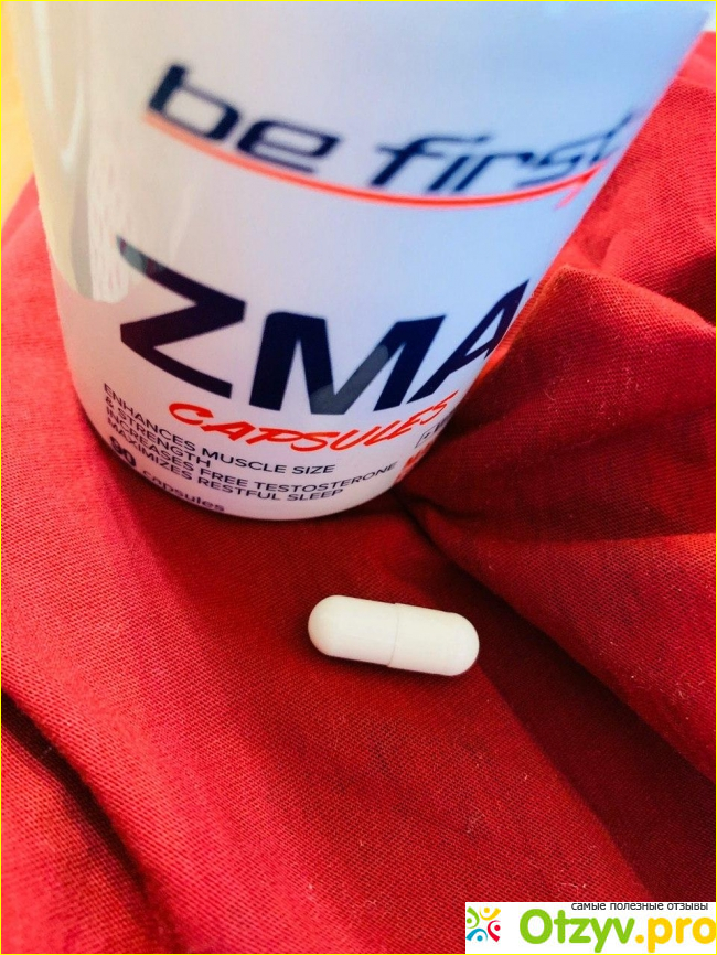 Be First ZMA + vitamin D3 90 капсул фото1