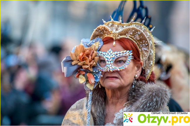Возрождение венецианского карнавала в 1976 году.