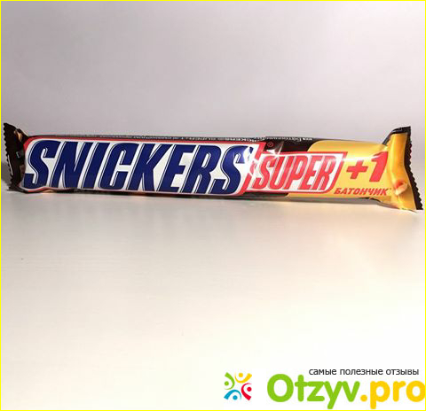 Отзыв о Snickers super +1 батончик