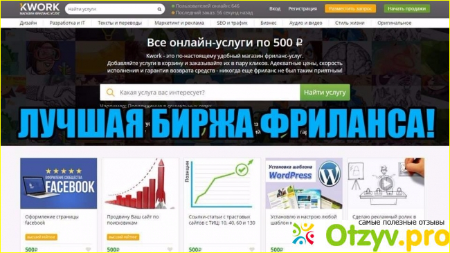 Kwork.ru - заработок в сети.