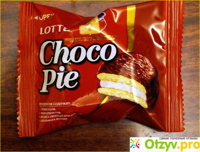 Печенье Lotte Choco Pie фото1