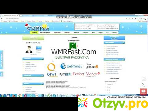 Отзыв о WMRFast.com сайт для заработка в интернете