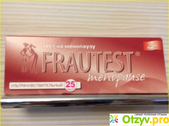 Отзыв о Тест для определения менопаузы Frautest menopause