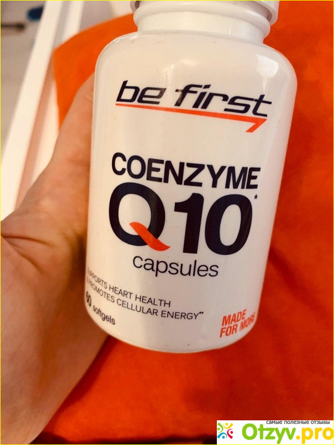 Отзыв о Be First Coenzyme Q10 60 гелевых капсул