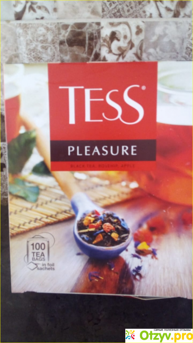 Отзыв о Чай черный Tess Pleasure в пакетах