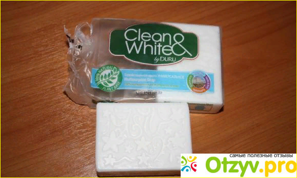 Отзыв о Мыло для стирки Duru Clean&White