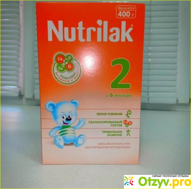 Отзыв о Детская смесь с 6 месяцев Nutrilak 2