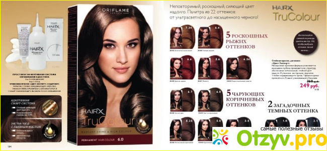 Отзыв о Cтойкая краска для волос HairX TruColour