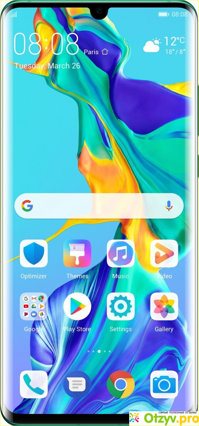 Информация о смартфоне Huawei P30