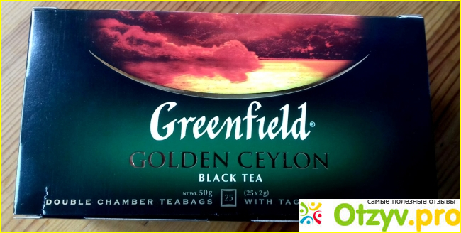 Отзыв о Чай Greenfield Golden Ceylon