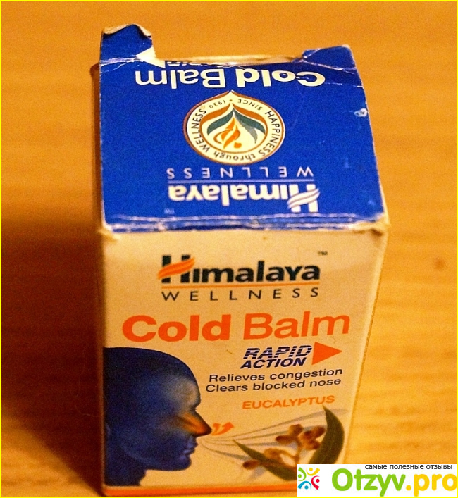 Согревающий бальзам от простуды Himalaya Herbals Cold Balm фото1