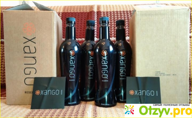 Напиток для поддержания здоровья Xango. 