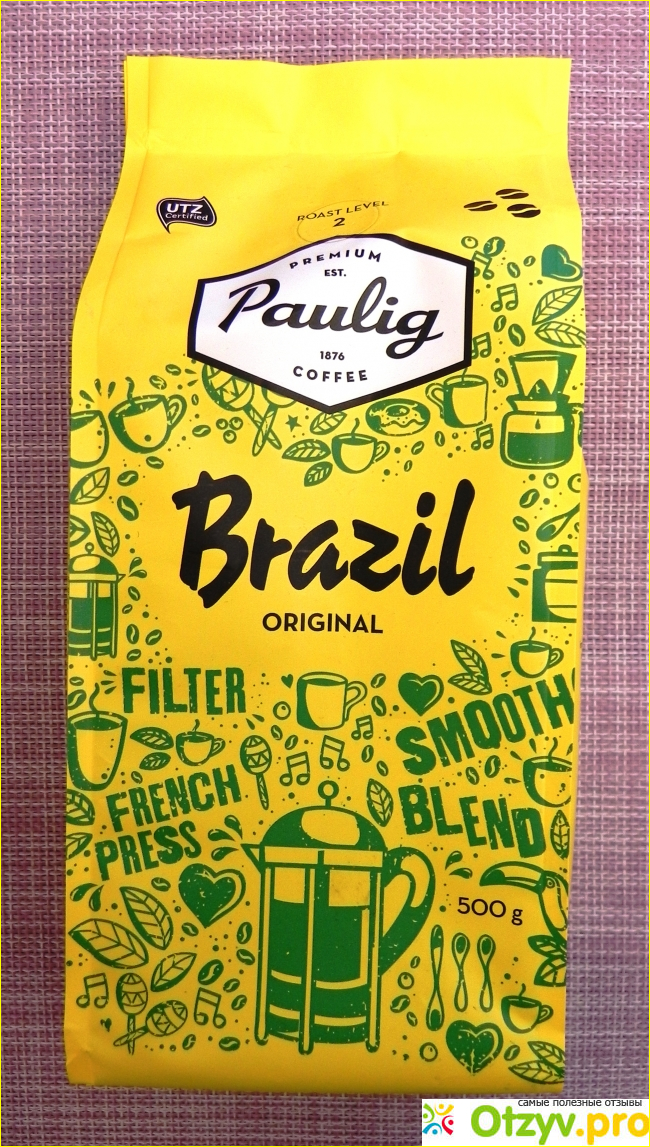 Отзыв о Кофе молотый Paulig Brazil