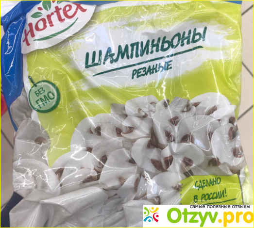 Отзыв о Шампиньоны резанные Hortex