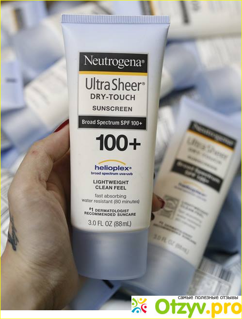 Отзыв о Солнцезащитный крем Neutrogena Ultra Sheer Dry-Touch Sunscreen SPF 100+