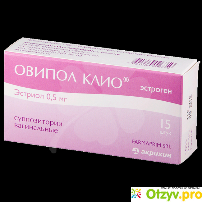 В каких ситуациях врач-гинеколог назначает Овипол Клио