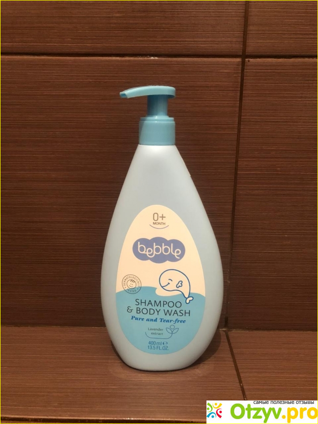 Отзыв о Шампунь для волос и тела детский Shampoo & Body Wash Bebble 0+